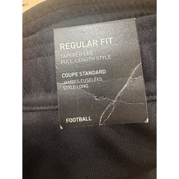 Adidas Tiro 23 Womens Regular Fit Tapered Leg Black Soccer Pants Size M - Picture 7 of 9